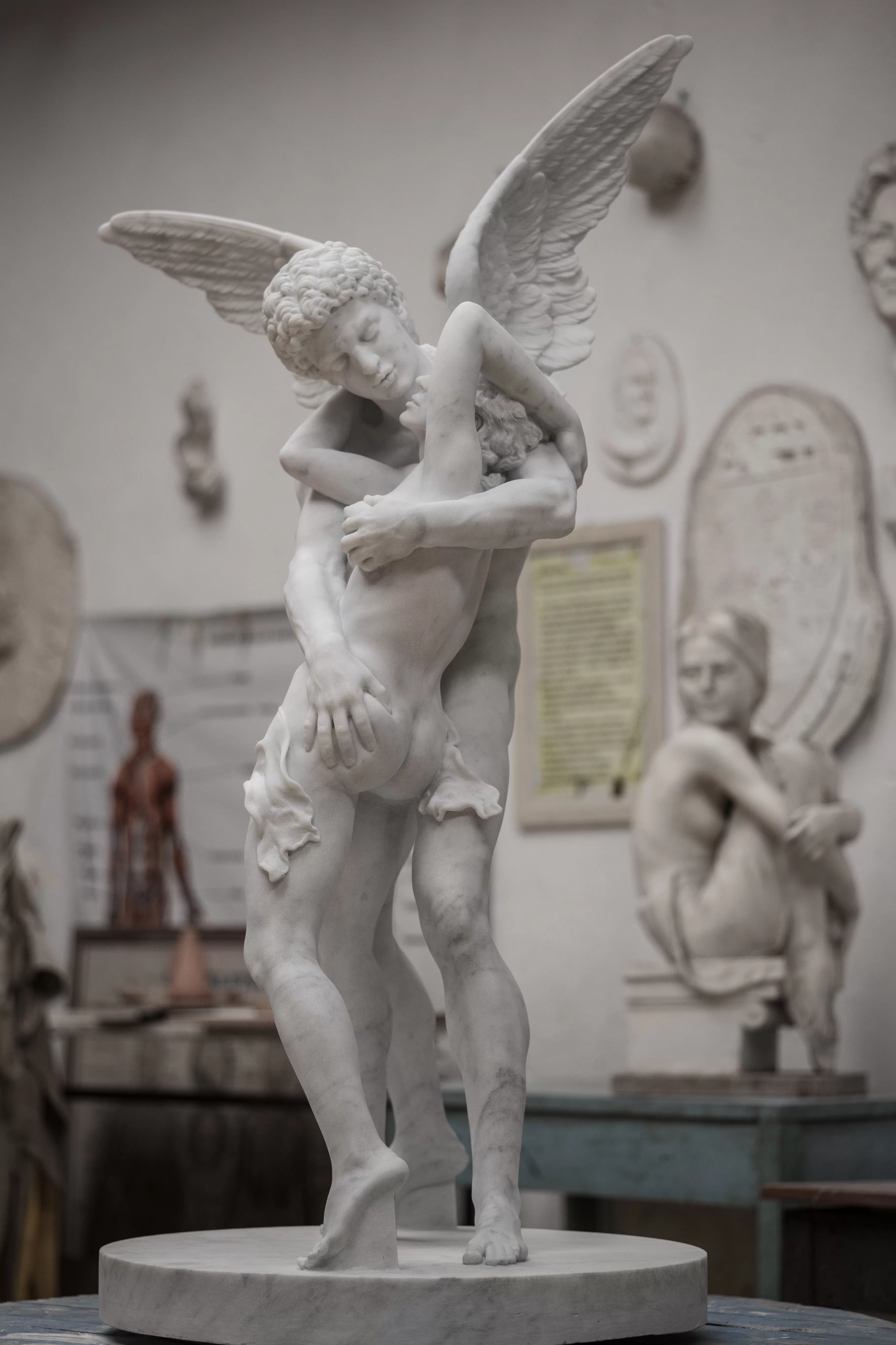 Eros & Bonnie • Dallas/USA • Mármore Carrara • 1,30 m